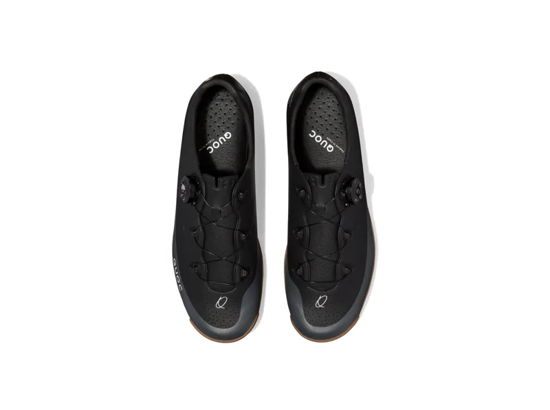 QUOC Gran Tourer II Gravel Cycling Shoes in Black Gum-2